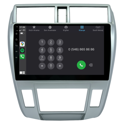 Honda City Android Multimedya Sistemi (2009-2011) - Görsel 4