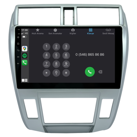 Honda City Android Multimedya Sistemi (2009-2011) - Görsel 5