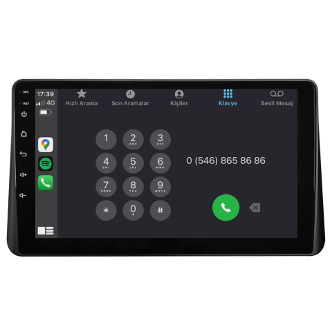 Ford Courier Android Multimedya Sistemi (2013-2024) - Görsel 7