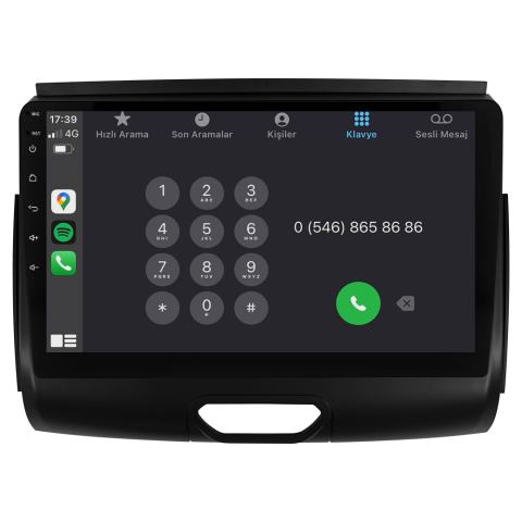 Ford Ranger Android Multimedya Sistemi (2015-2020) - Görsel 7