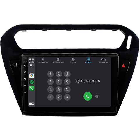 Citroen C-Elysee Android Multimedya Sistemi (2012-2024) - Görsel 4