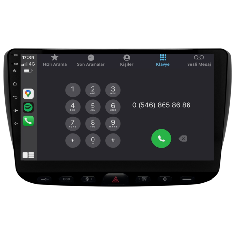 Fiat Linea Urban Android Multimedya Sistemi (2012-2018) - Görsel 3