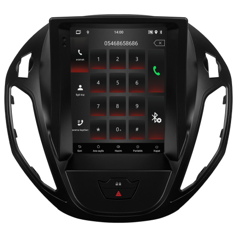 Ford Courier Titanium Android Multimedya Sistemi (2013-2024) - Görsel 6