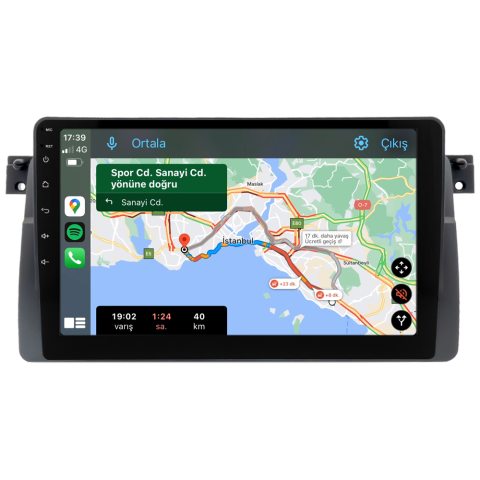 BMW 3 Serisi E46 Android Multimedya Sistemi (1997-2005) - Görsel 4