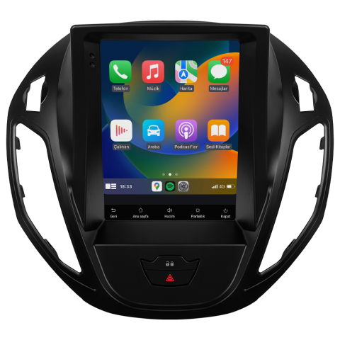 Ford Courier Titanium Android Multimedya Sistemi (2013-2024) - Görsel 3