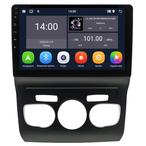 Citroen C4 Android Multimedya Sistemi (2011-2019)