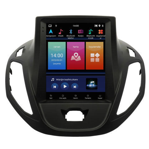 Ford Courier Android Multimedya Sistemi (2013-2024) - Görsel 5