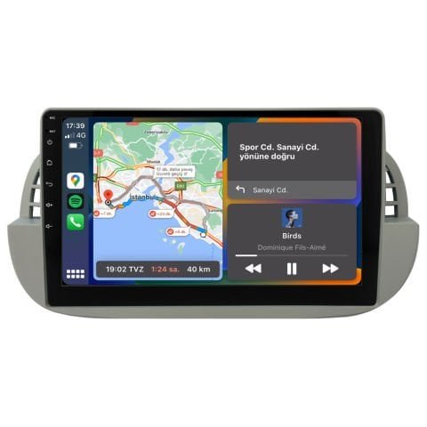 Fiat 500 Multimedya Sistemi Beyaz Çerçeve (2008-2014) - Görsel 5