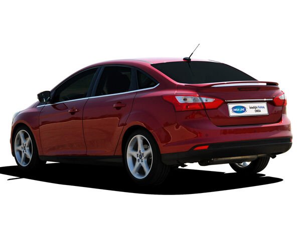 Ford Focus 3 Sedan Krom Cam Alt Çıtası 2010-2018 Arası