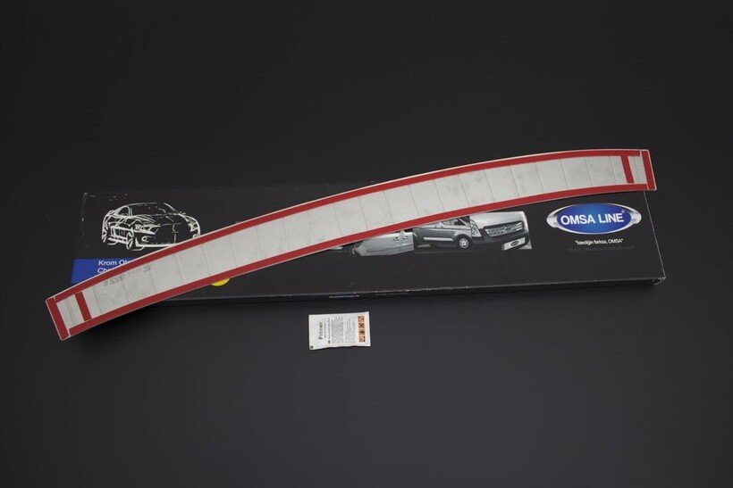 Ford Courier Krom Arka Tampon Eşiği Taşlı 2018-2023 Arası - Görsel 2