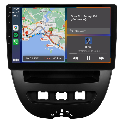 Citroen C1 Android Multimedya Sistemi (2005-2014) - Görsel 5