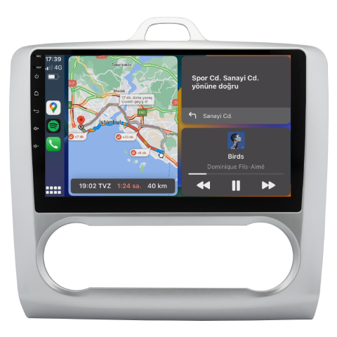 Ford Focus Android Multimedya Sistemi (2006-2011)CRV-4122XAA - Görsel 5