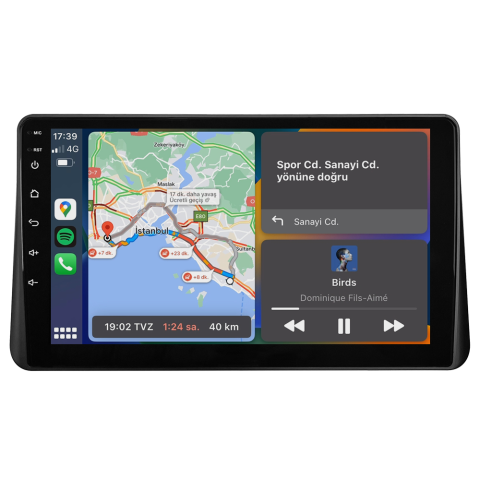Ford Courier Android Multimedya Sistemi (2013-2024) - Görsel 3
