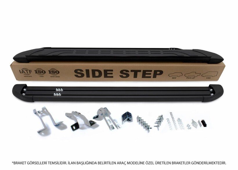 Range Rover Velar Faba Yan Basamak Siyah 2017 ve Sonrası - Görsel 2