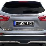 Nissan Qashqai Krom Arka Tampon Çıtası 2014 ve Sonrası