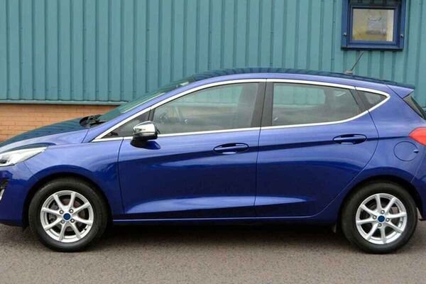 Ford Fiesta 7 Krom Cam Çerçevesi 2017 ve Sonrası