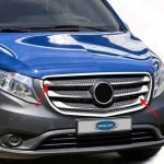 OMSA Mercedes Vito W447 Krom Ön Panjur 2019-2024 Arası