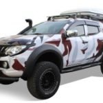 OMSA Mitsubishi L200 Amazon Yan Basamak Çap:76 Siyah 2006-2015 Arası