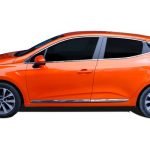 Renault Clio 5 Krom Yan Kapı Çıtası 4 Parça 2019-2022 Arası
