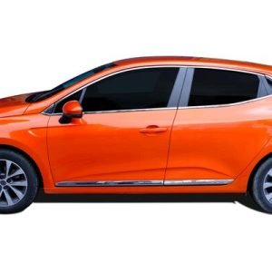 Renault Clio 5 Krom Yan Kapı Çıtası 4 Parça 2019-2022 Arası
