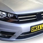 OMSA VW Caddy Minivan Krom Ön Tampon Çıtası 3 Parça 2015-2019 Arası