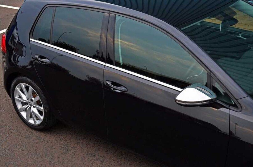 OMSA VW Golf 7 HB Krom Cam Çıtası 2013-2020 Arası - Görsel 2