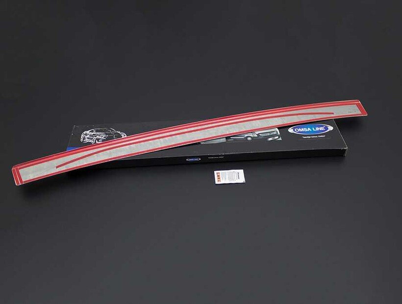 OMSA VW T6 Transporter Krom Arka Tampon Eşiği (Çift Kapı) 2015-2019 Arası - Görsel 2