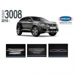 Peugeot 3008 3'lü Krom Set 2016 ve Sonrası