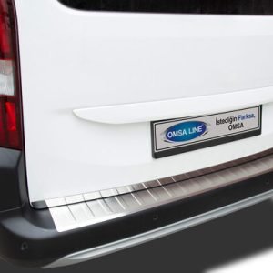 Peugeot Rifter Krom Arka Tampon Eşiği Taşlı 2019 ve Sonrası