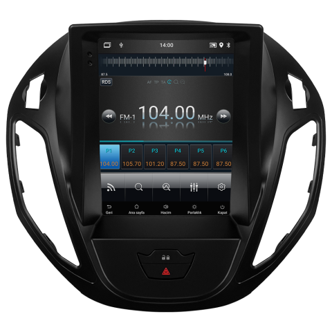 Ford Courier Titanium Android Multimedya Sistemi (2013-2024) - Görsel 5