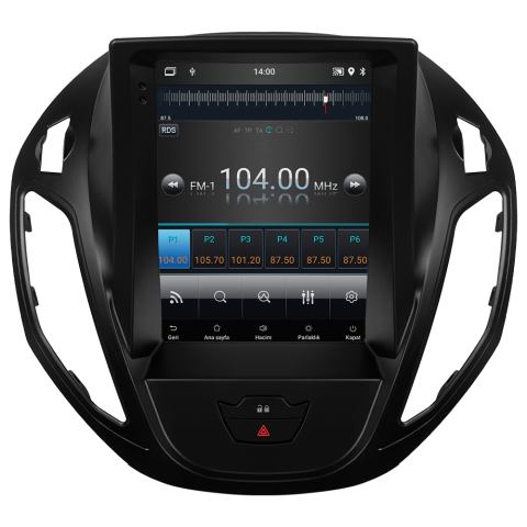 Ford Courier Titanium Android Multimedya Sistemi (2013-2024) - Görsel 6