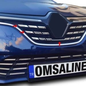 Renault Megane 4 Sedan Krom Ön Panjur 2021 ve Sonrası