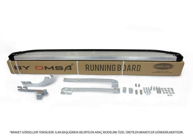 OMSA Suzuki Sx4 S-Cross Blackline Yan Basamak Siyah 2021 ve Sonrası - Görsel 2