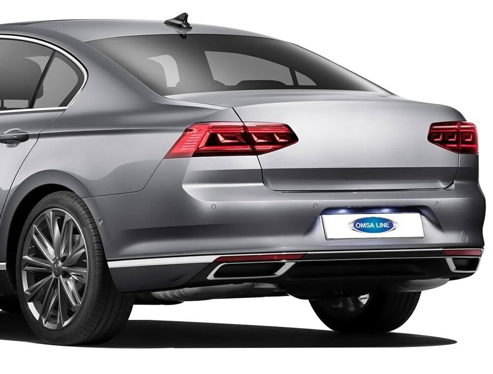 VW Passat B8.5 Makyajlı Krom Arka Tampon Çıtası 2019 Üzeri