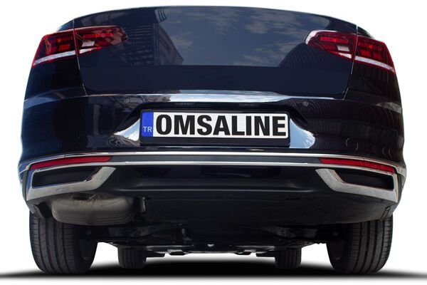 VW Passat B8.5 Makyajlı Krom Egzoz Çerçevesi 2019 Üzeri