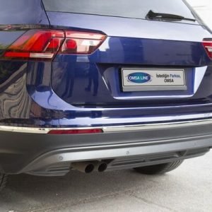 VW Tiguan Krom Arka Tampon Çıtaları 2016-2020 Arası