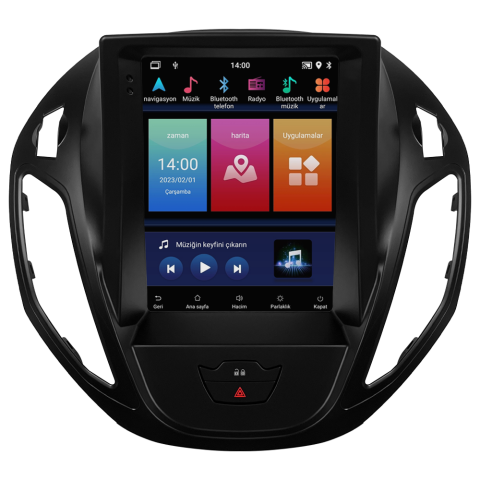 Ford Courier Titanium Android Multimedya Sistemi (2013-2024)