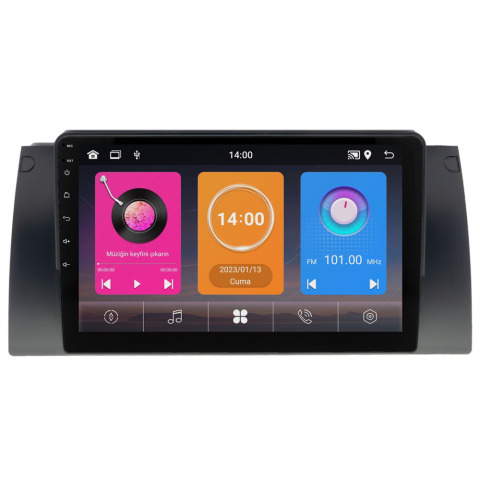 BMW 5 Serisi E39 Android Multimedya Sistemi (1996-2004)