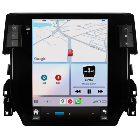 Honda Civic FC5 Android Multimedya Sistemi (2016-2021)CRV-4895XDT - Görsel 7