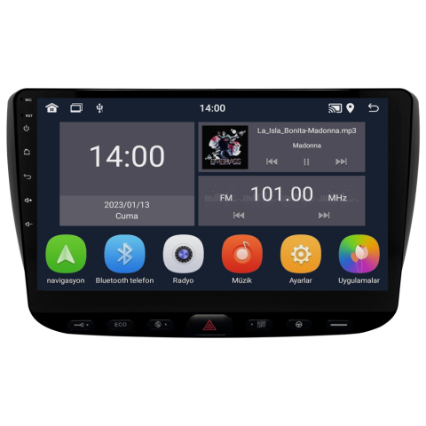Fiat Linea Urban Android Multimedya Sistemi (2012-2018)