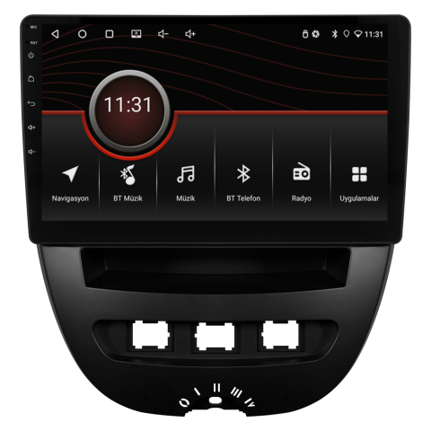 Citroen C1 Android Multimedya Sistemi (2005-2014)