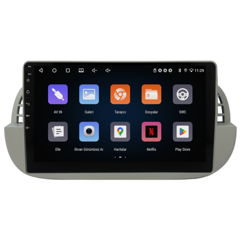 Fiat 500 Multimedya Sistemi Beyaz Çerçeve (2008-2014) - Görsel 7