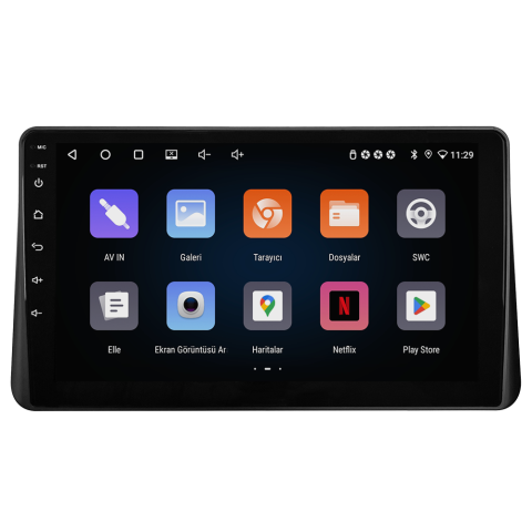 Ford Courier Android Multimedya Sistemi (2013-2024) - Görsel 7