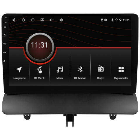 Ford Courier Titanium Android Multimedya Sistemi (2013-2024) - Görsel 2