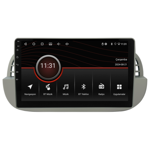 Fiat 500 Multimedya Sistemi Beyaz Çerçeve (2008-2014) - Görsel 2