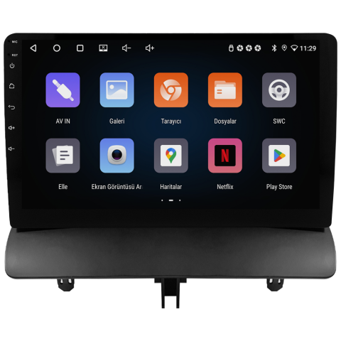 Ford Courier Titanium Android Multimedya Sistemi (2013-2024) - Görsel 5