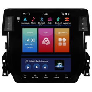 Honda Civic FC5 Android Multimedya Sistemi (2016-2021)