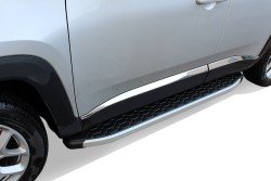 OMSA Jeep Renegade Blackline Yan Basamak Alüminyum 2014 ve Sonrası - Görsel 2