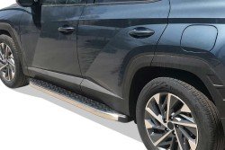 OMSA Hyundai Tucson Blackline Yan Basamak Krom 2020 ve Sonrası - Görsel 2