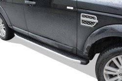 OMSA Land Rover Discovery 3-4 Blackline Yan Basamak Alüminyum 2004-2017 Arası - Görsel 2